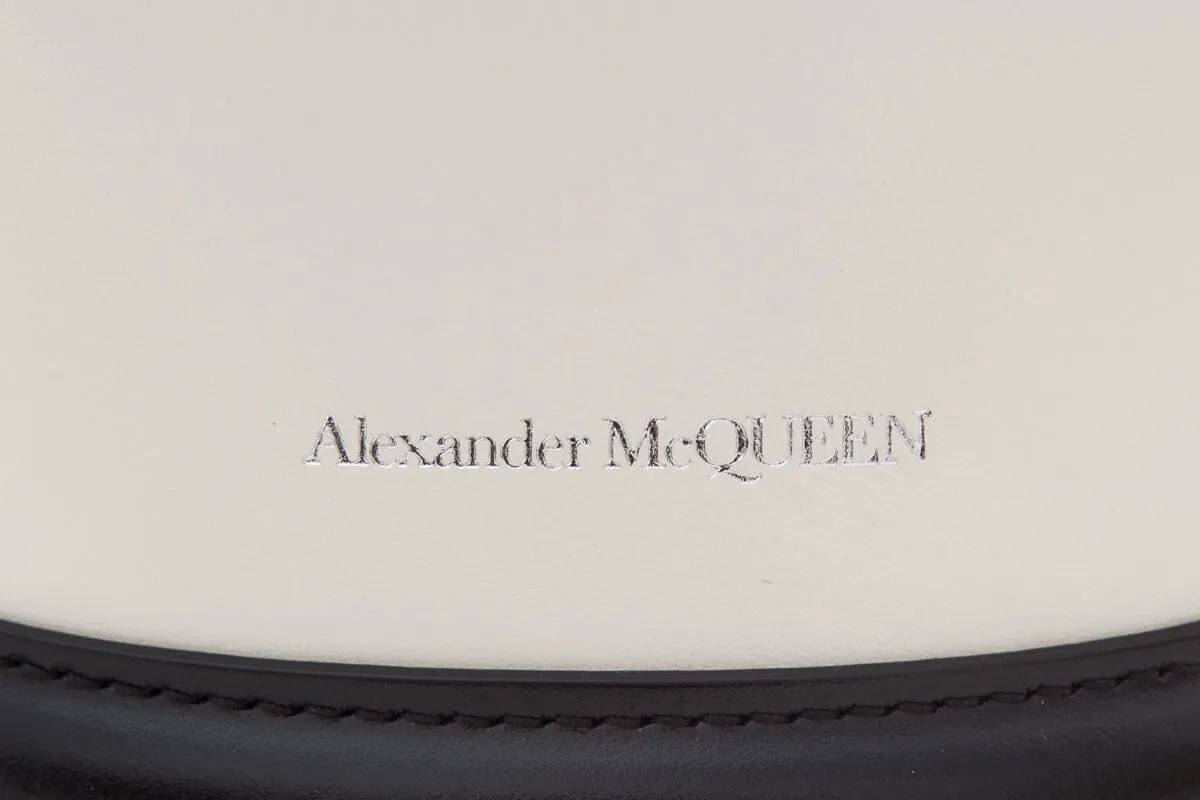 Alexander McQueen THE CURVE  Black & White Handbag