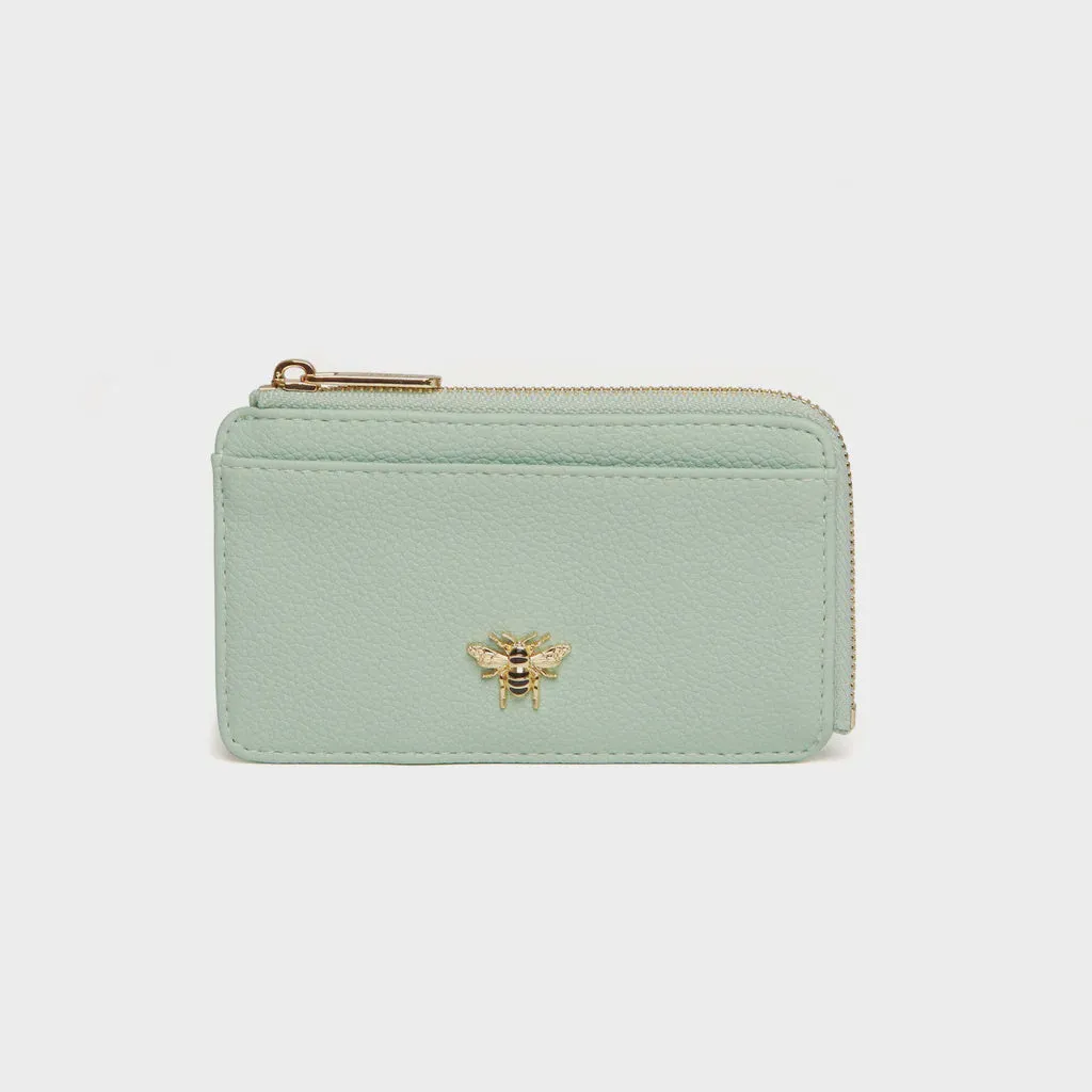 Alice Wheeler Bath Coin Purse Pastel Mint