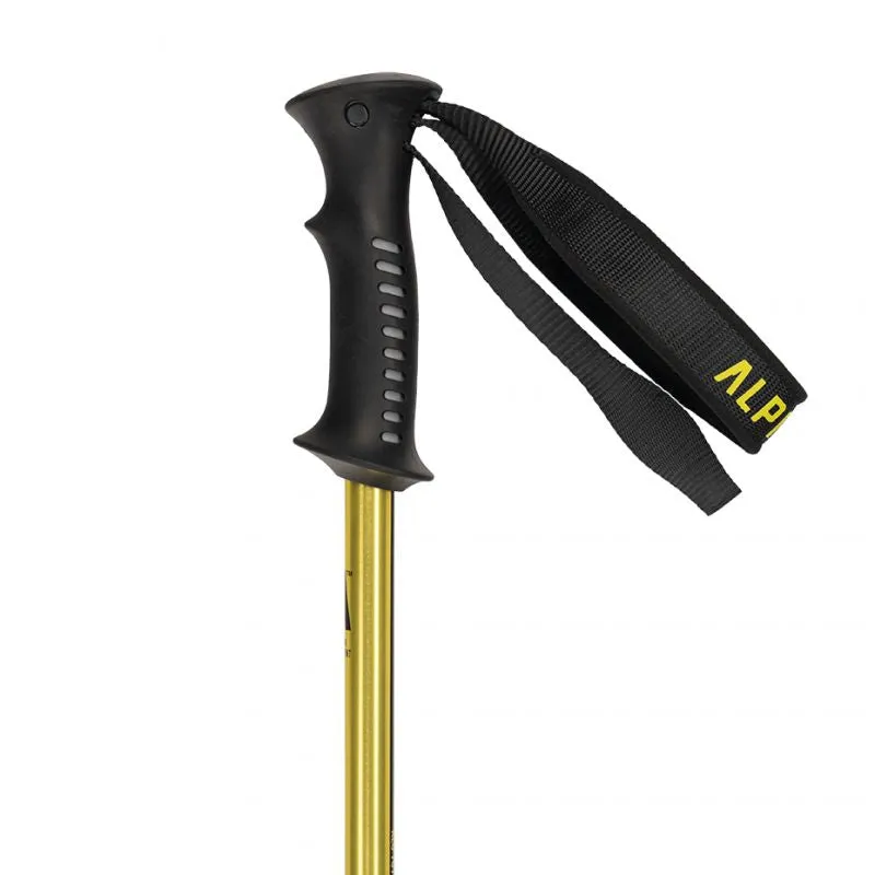 Alpinus Courmayeur Trekking Poles - Yellow