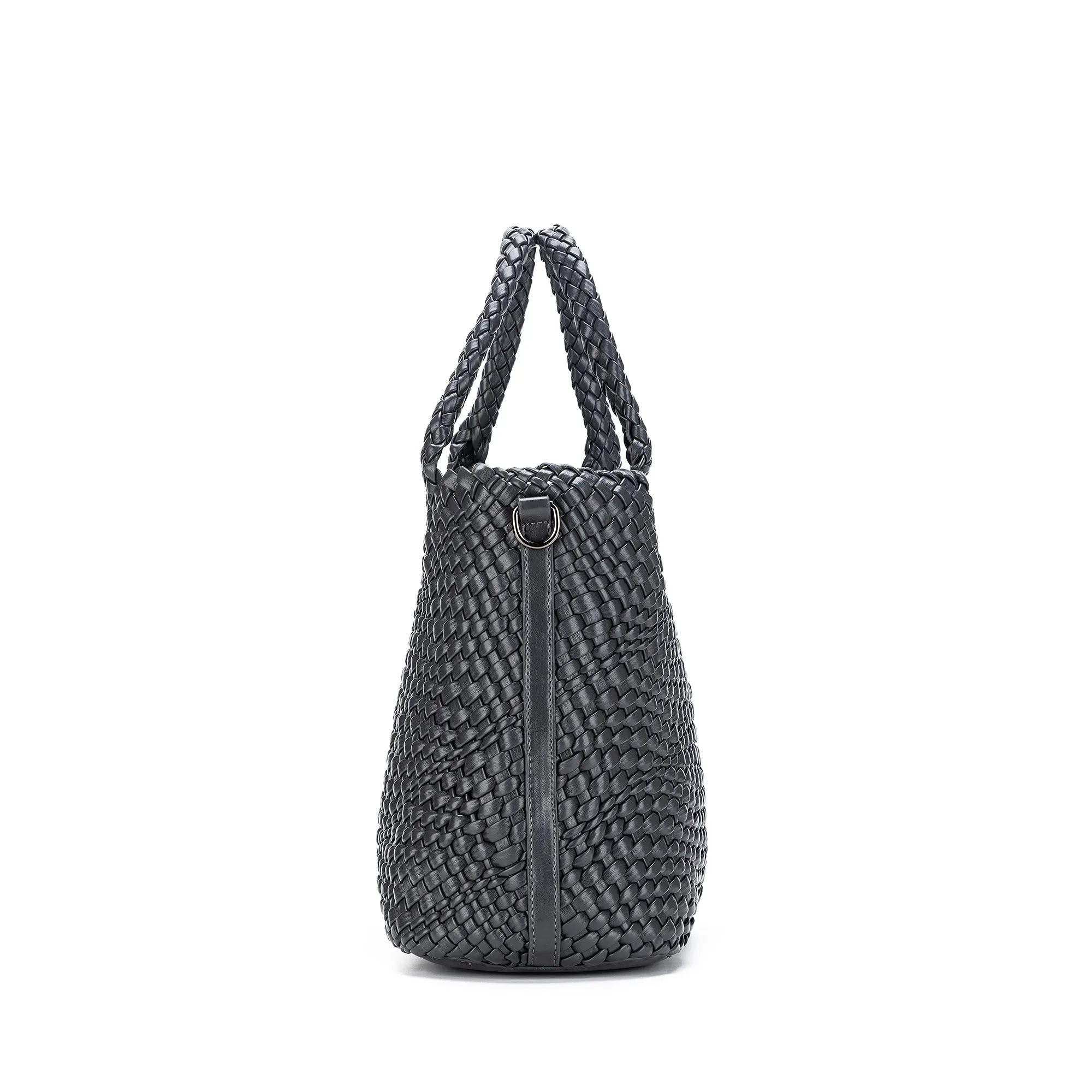 Amali Dark Grey 2 Piece Handbag set