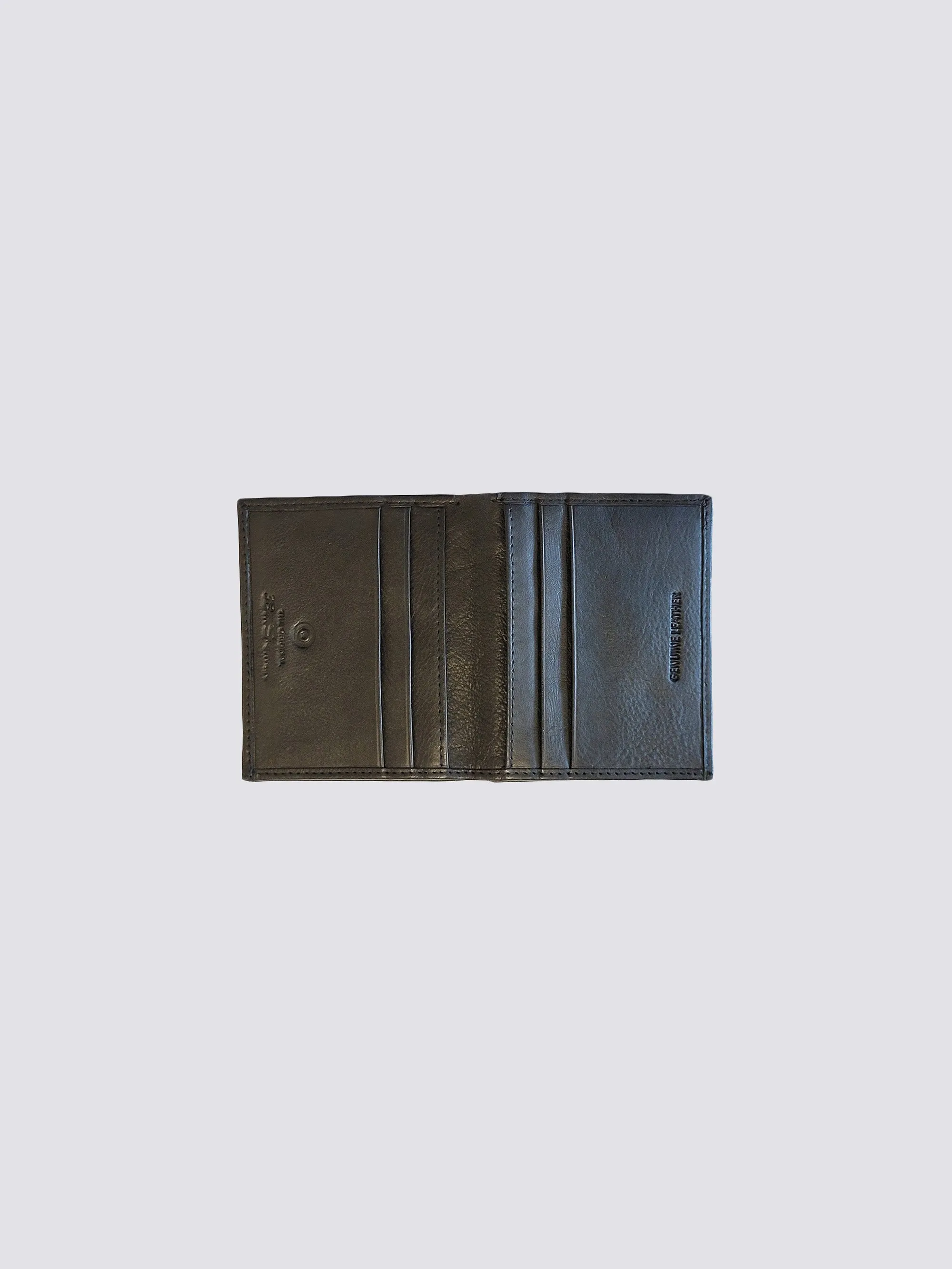 Arden Leather Micro Wallet - Black