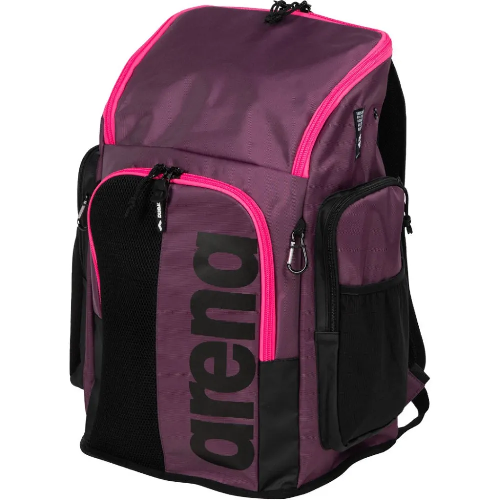 ARENA Spiky III Backpack 45 Backpack (Plum/Neon Pink)