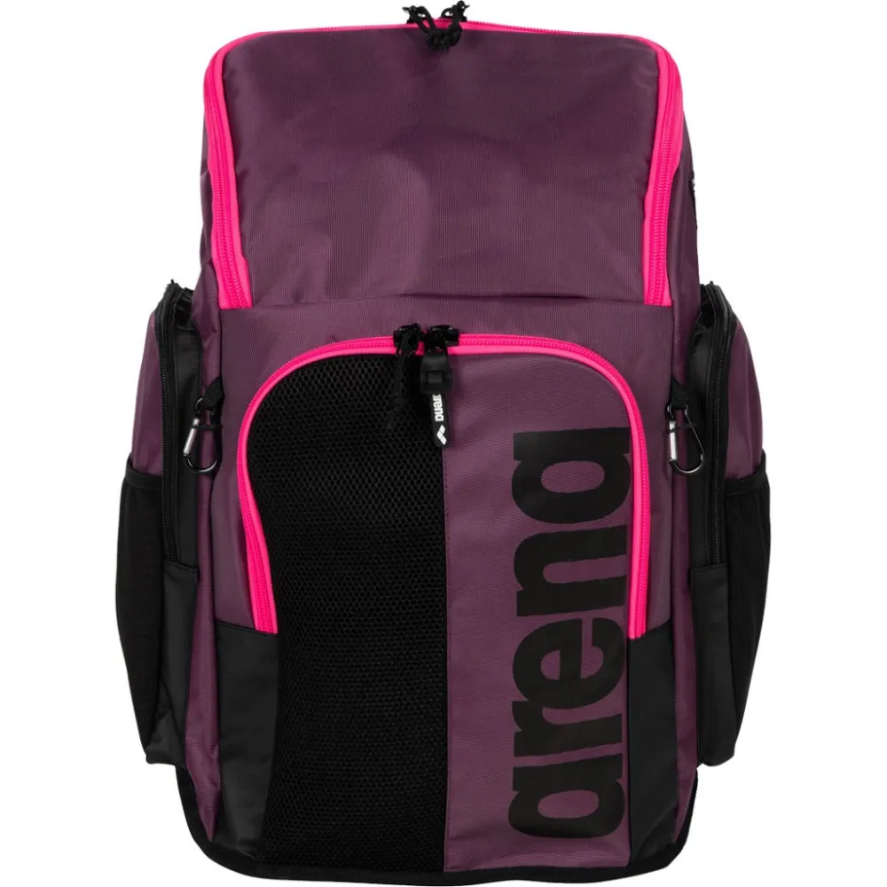 ARENA Spiky III Backpack 45 Backpack (Plum/Neon Pink)