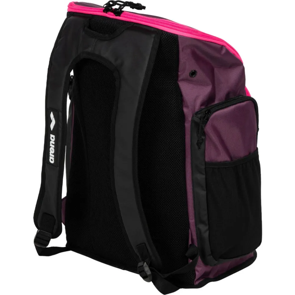 ARENA Spiky III Backpack 45 Backpack (Plum/Neon Pink)