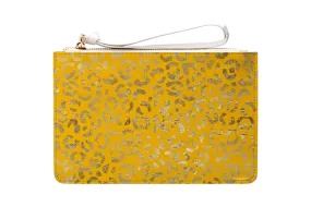 Aries Yellow Clutch Bag