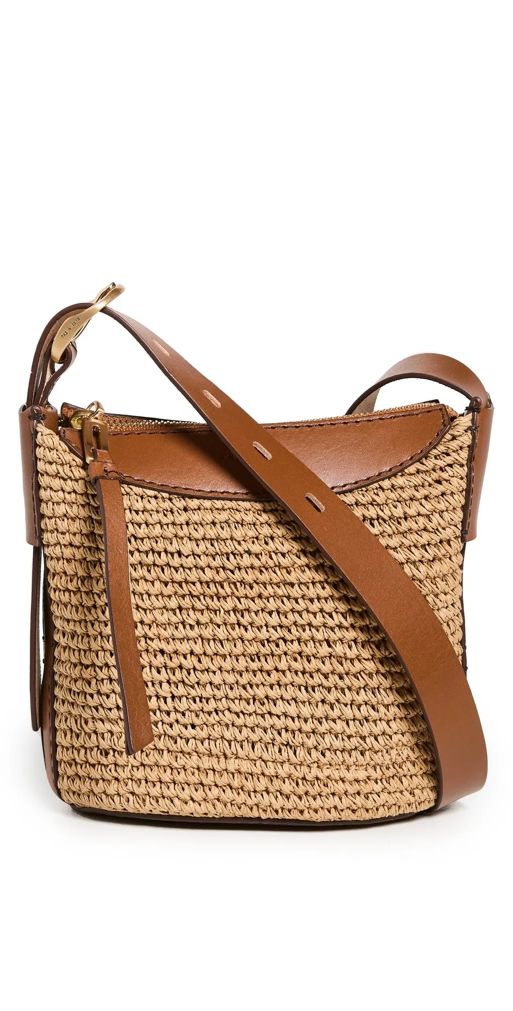 Belize Mini Bucket Bag Straw Natural One Size