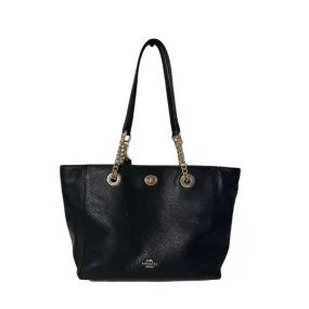 Black Pebble Shoulder Bag