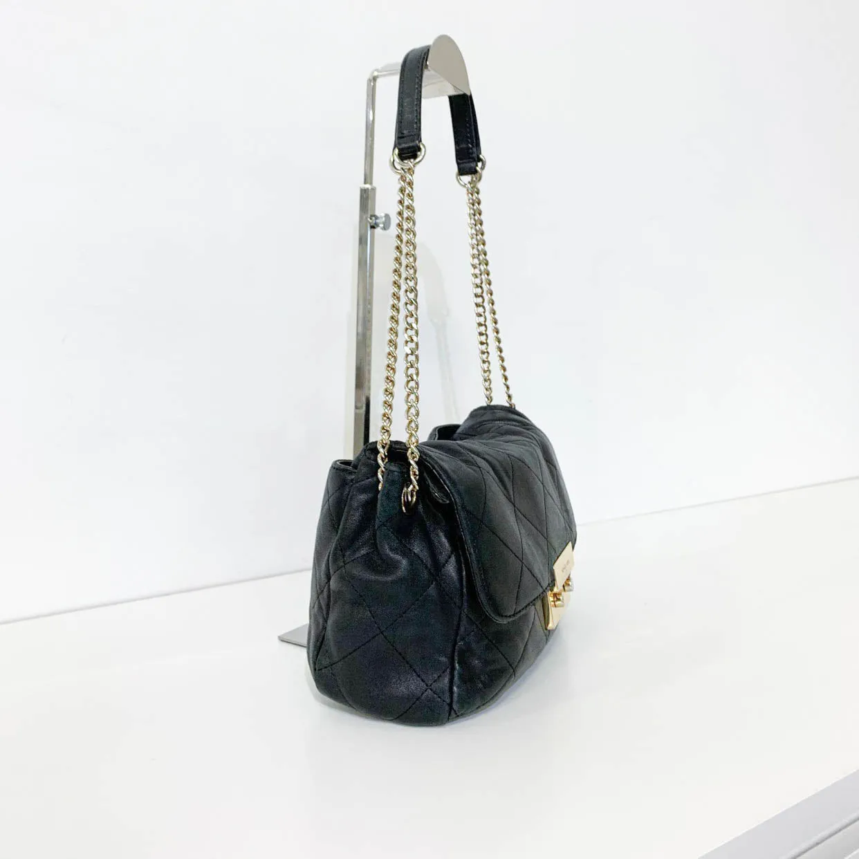 Black Quilted Bag