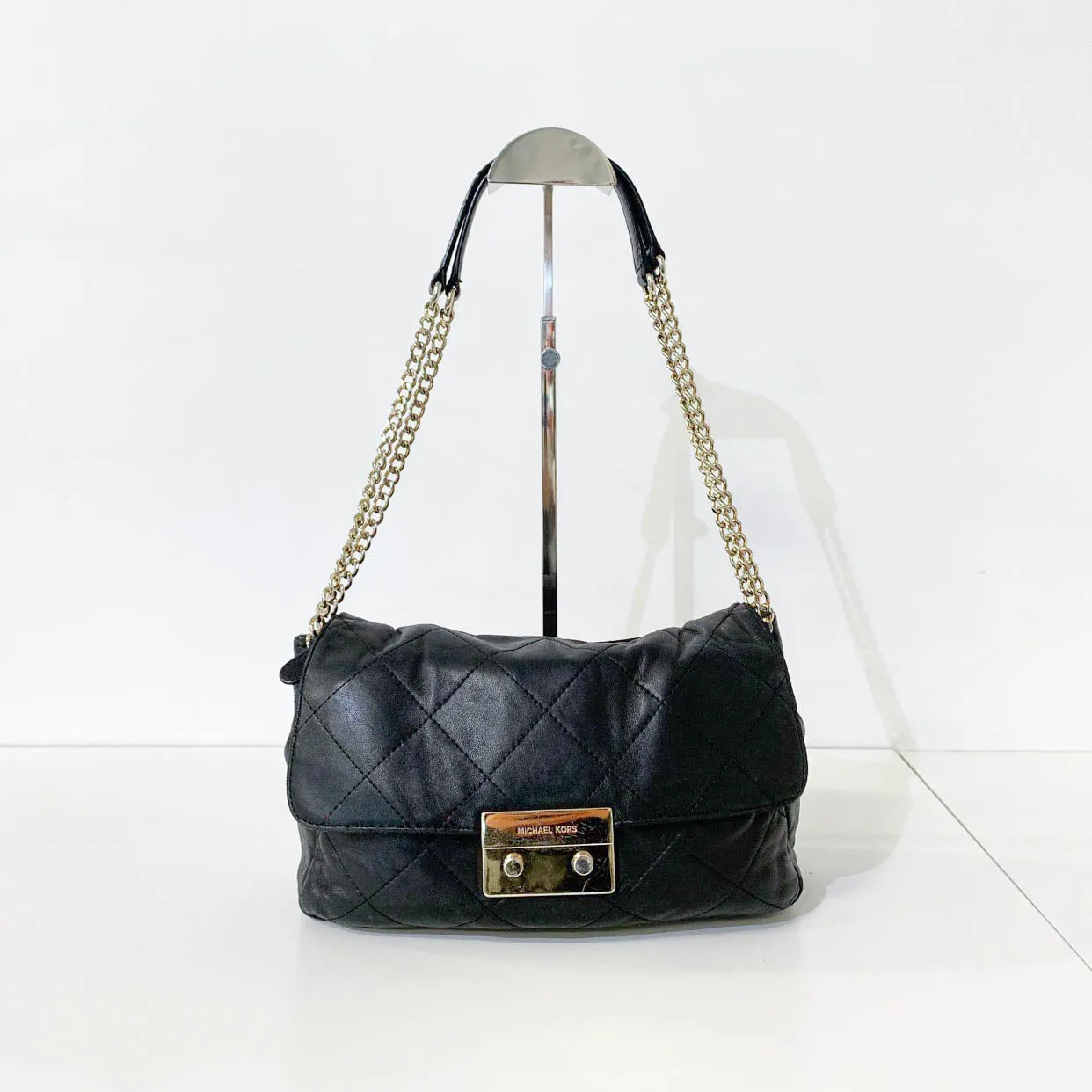 Black Quilted Bag