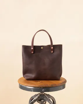 Brown Chromexcel Mini Tote