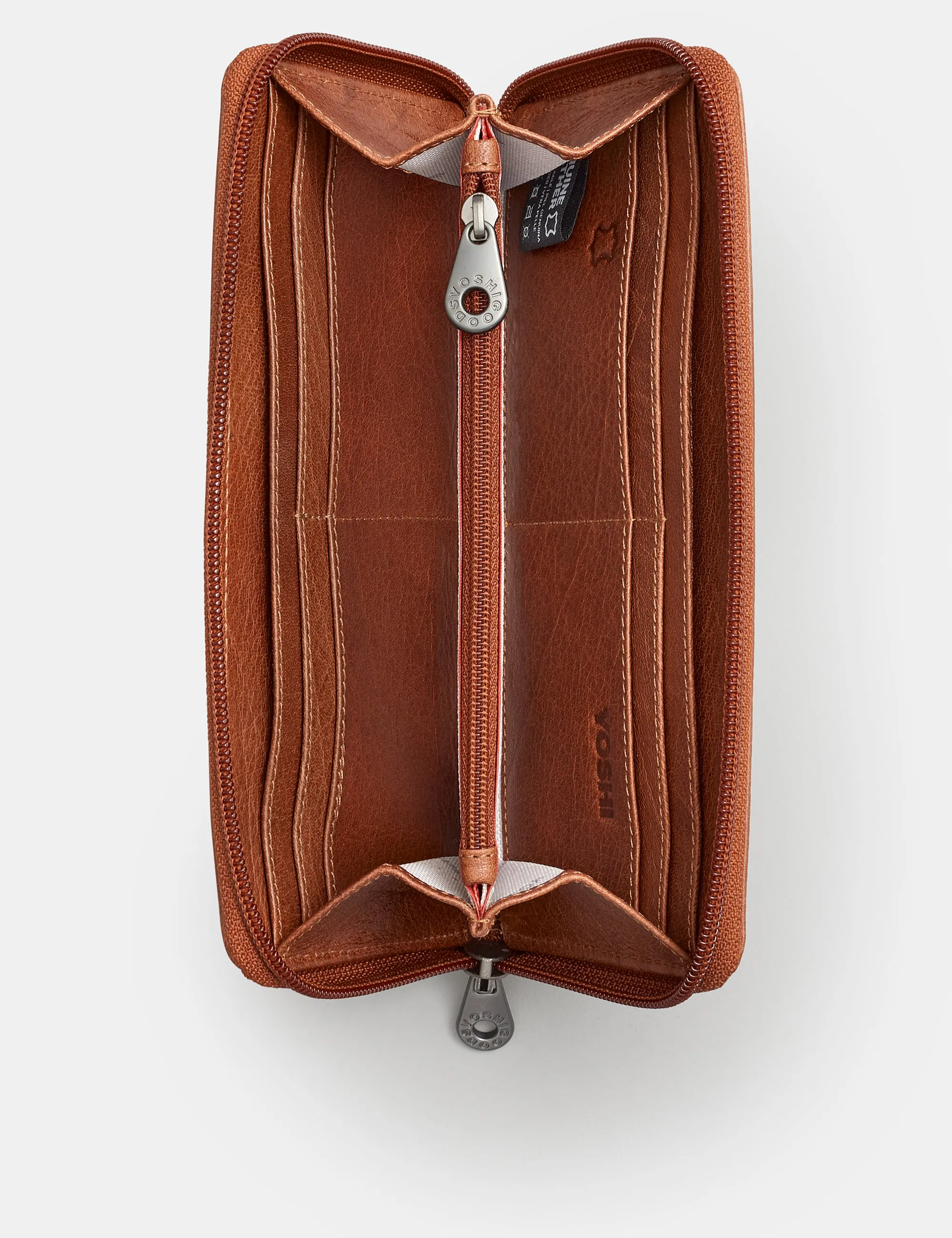 Brown Leather Baxter Purse