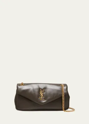 Calypso Small YSL Shoulder Bag in Smooth Padded Leather