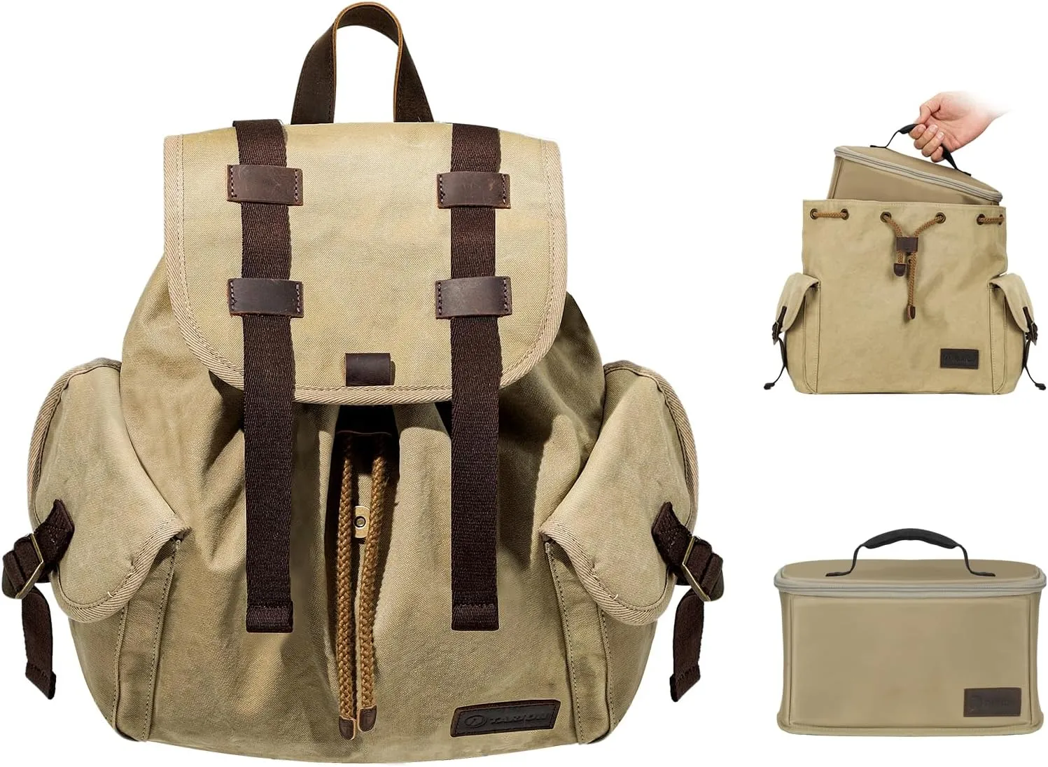 Canvas Camera Backpack Michael