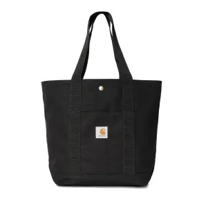 CANVAS TOTE BLACK RINSED