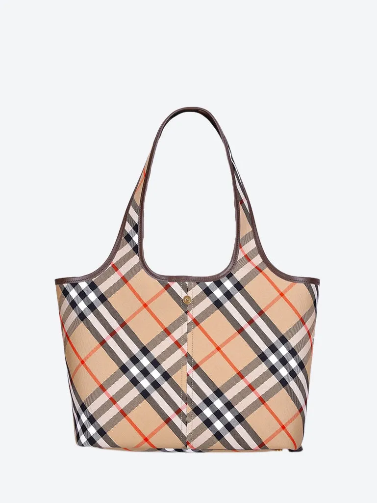 Check tote bag