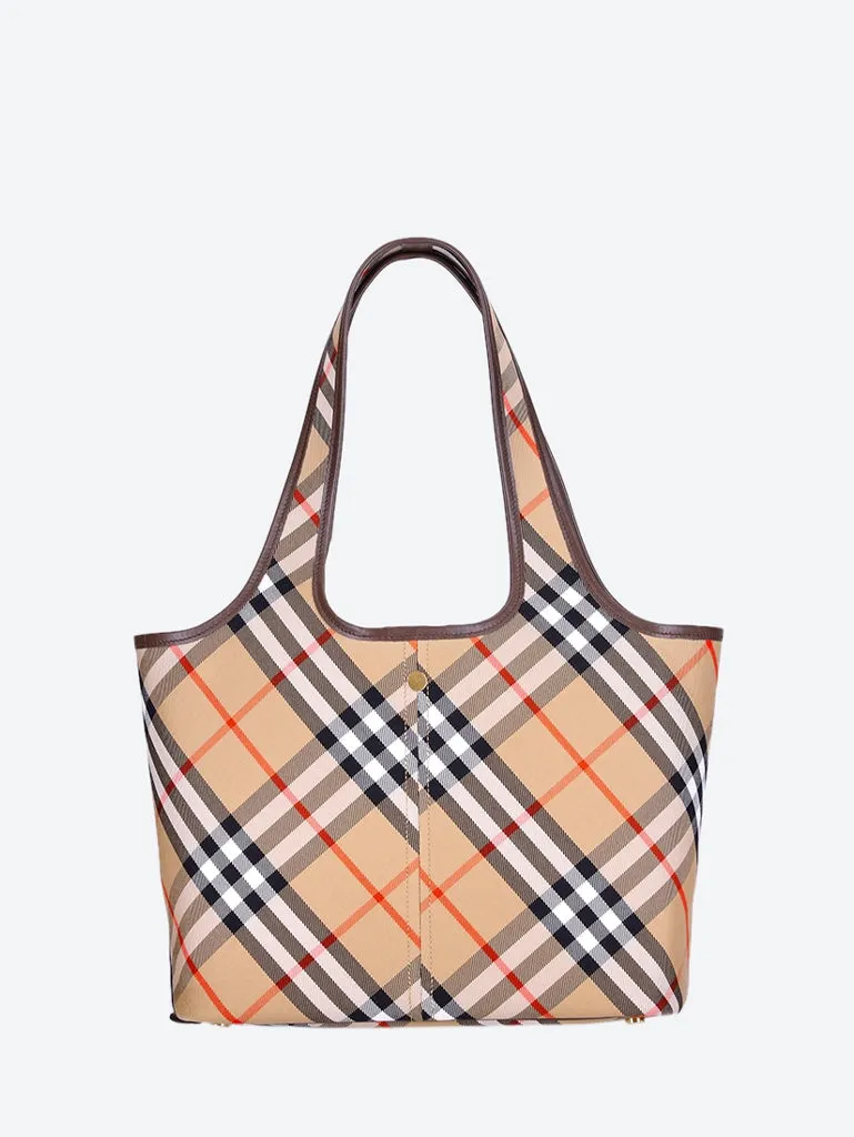 Check tote bag