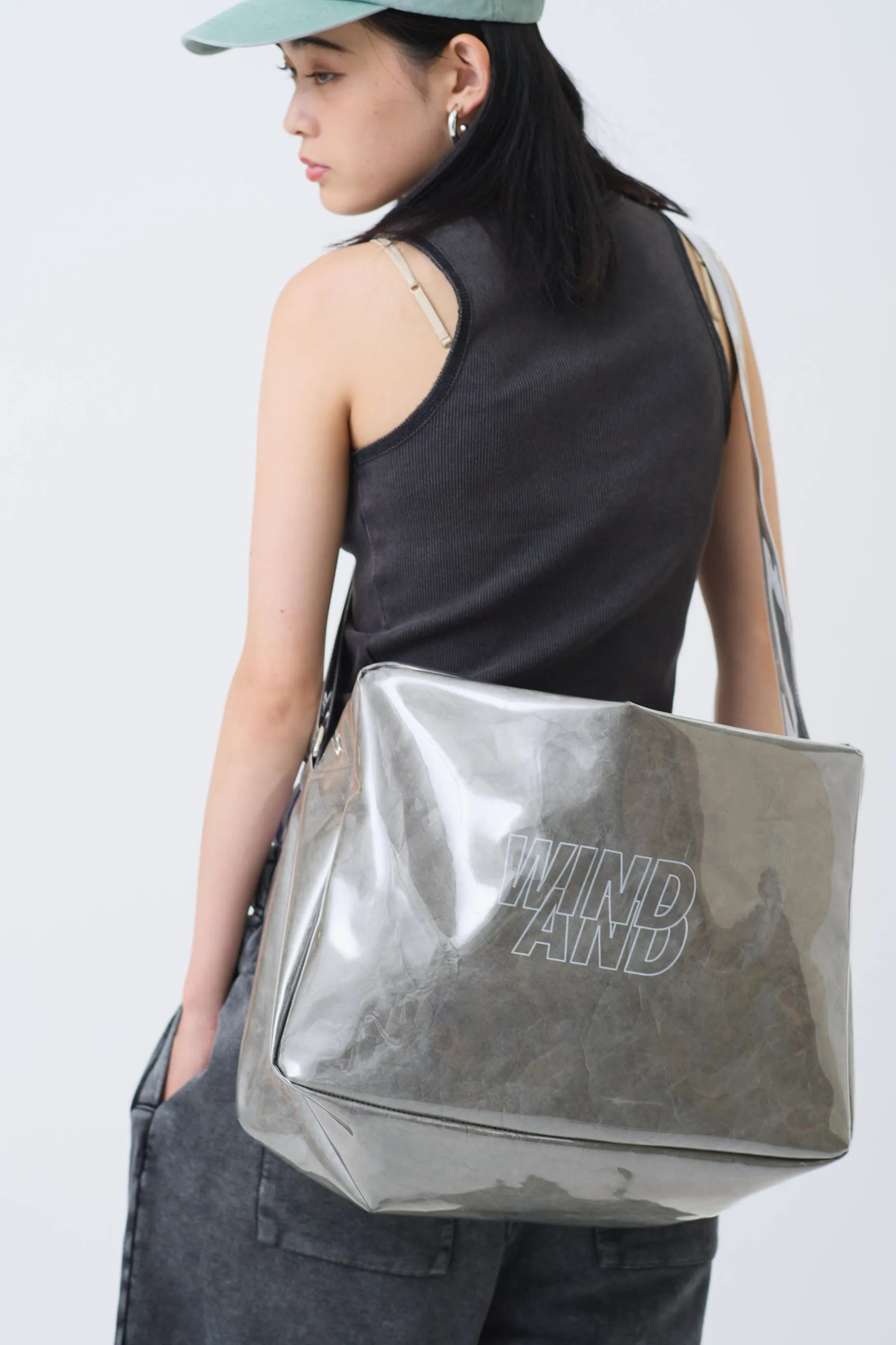 Clarity TPU Shoulder Bag / CHARCOAL