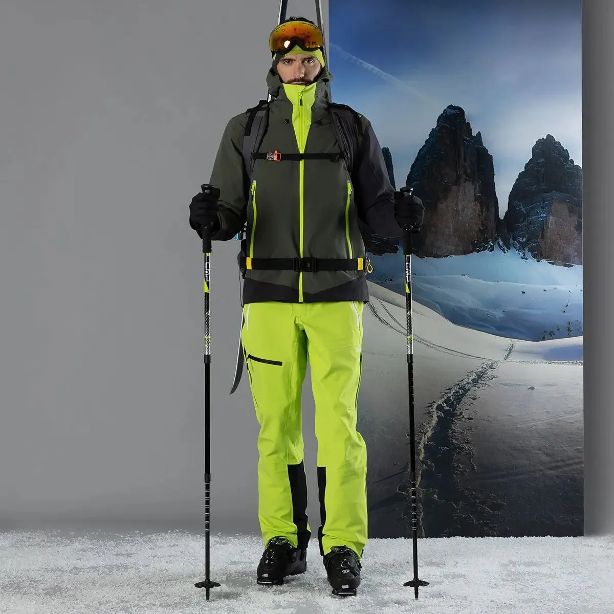 CMP Guscio 3 Strati Unlimitech Da Trekking Uomo