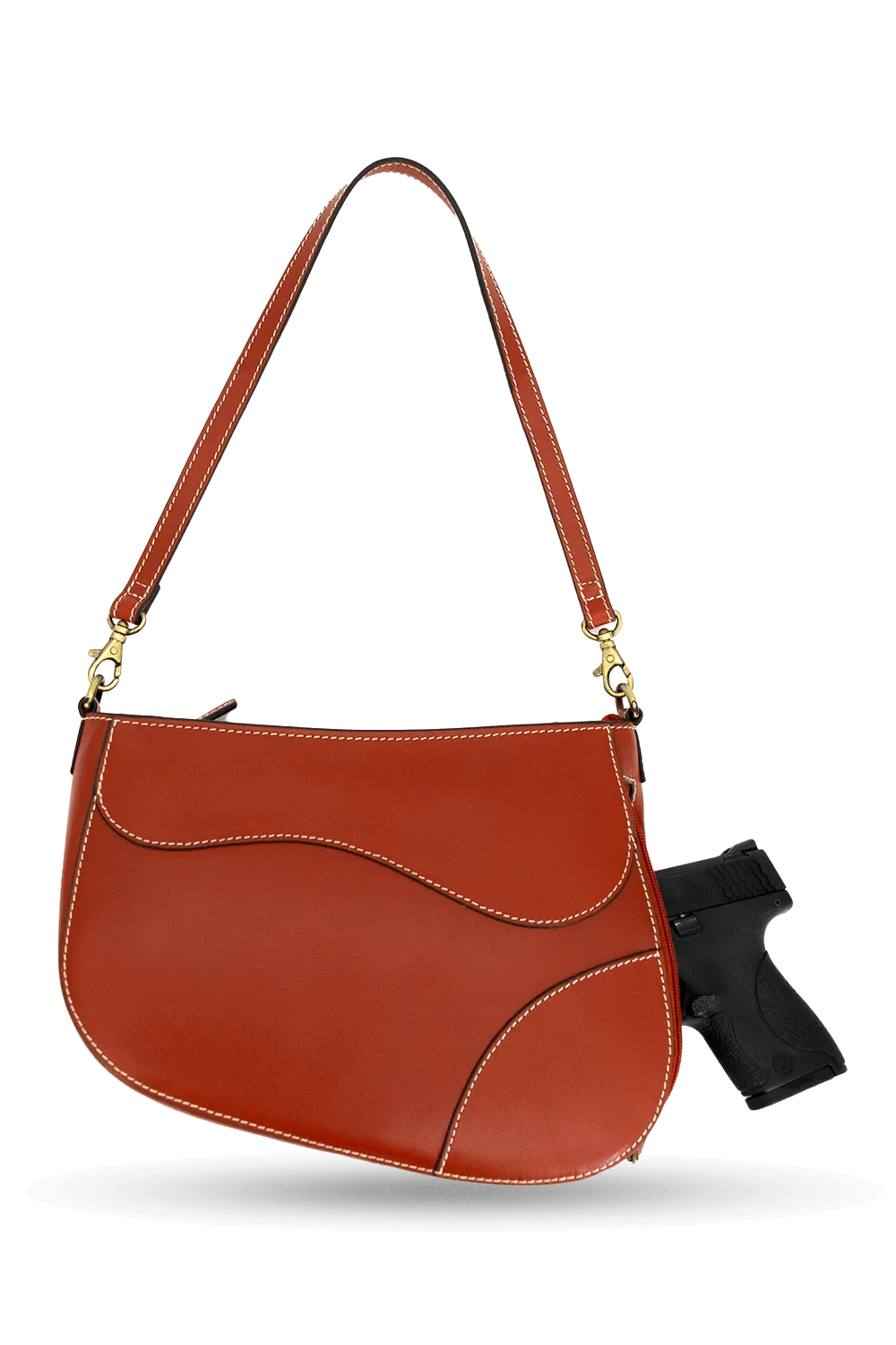 Concealed Carry Saddle Handbag