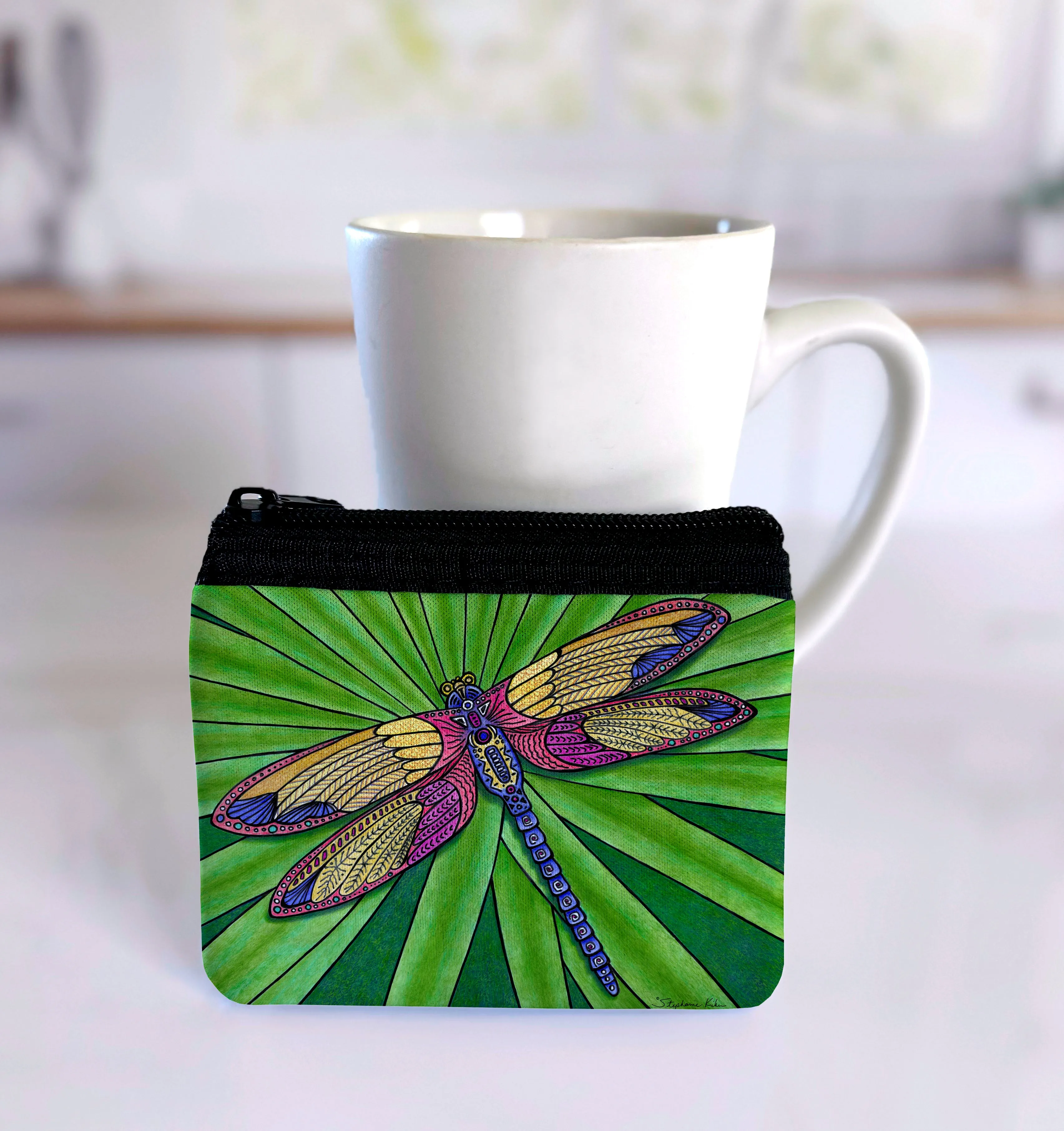 Dragonfly Coin Bag