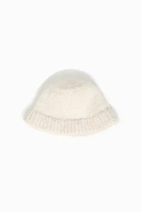 Fuzzy Bucket Hat | Ivory