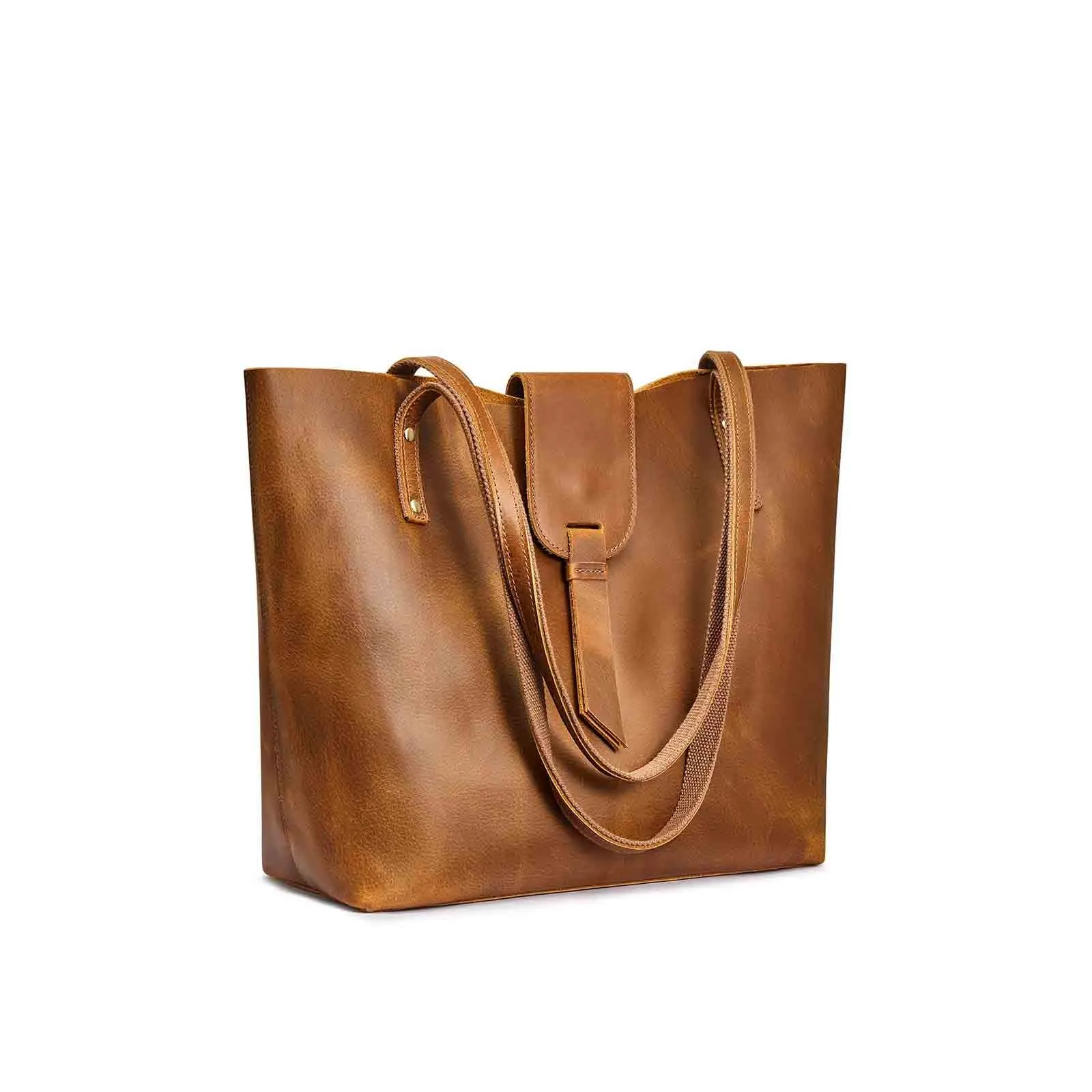 Genuine Leather Tote Purse