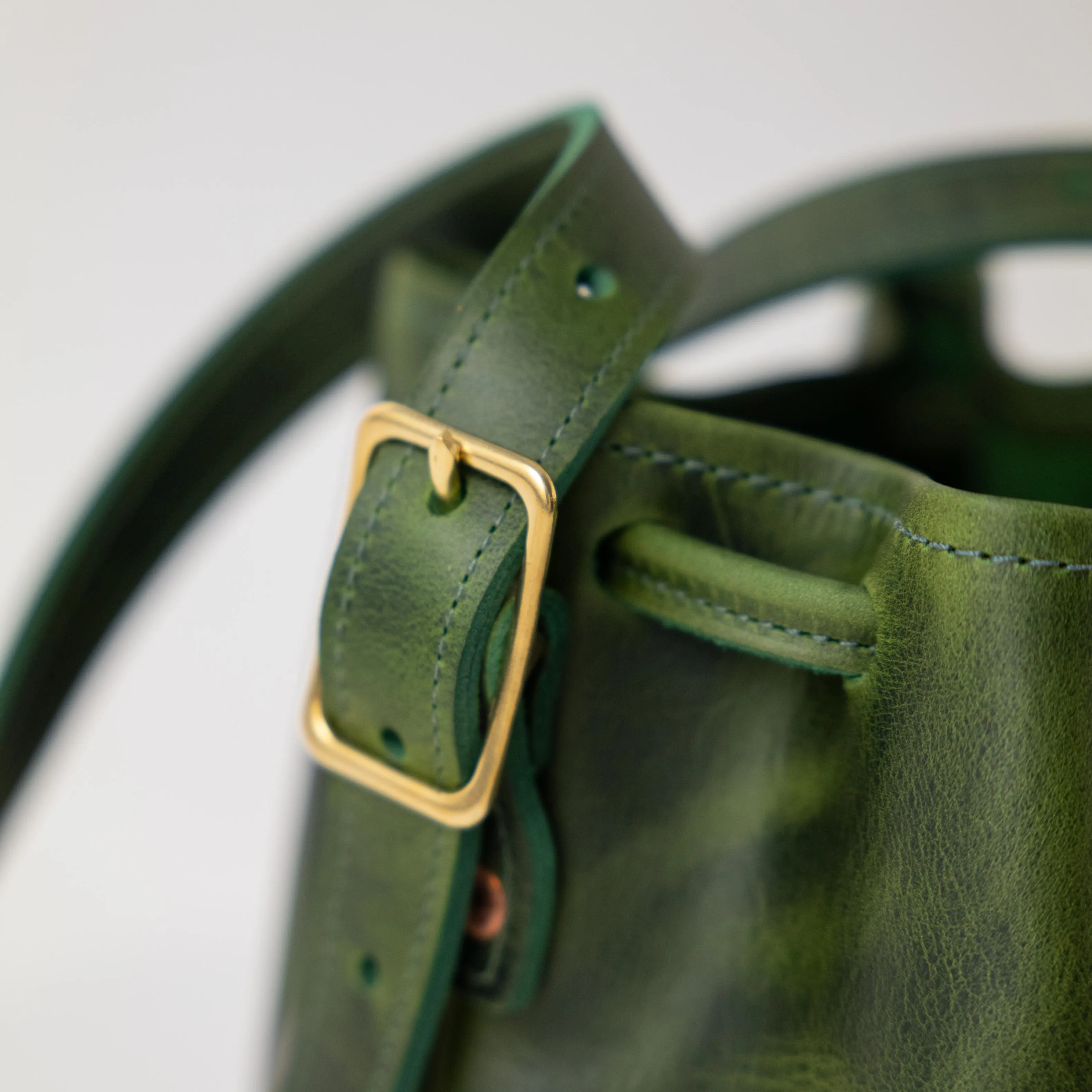 Green Cheaha Bucket Bag