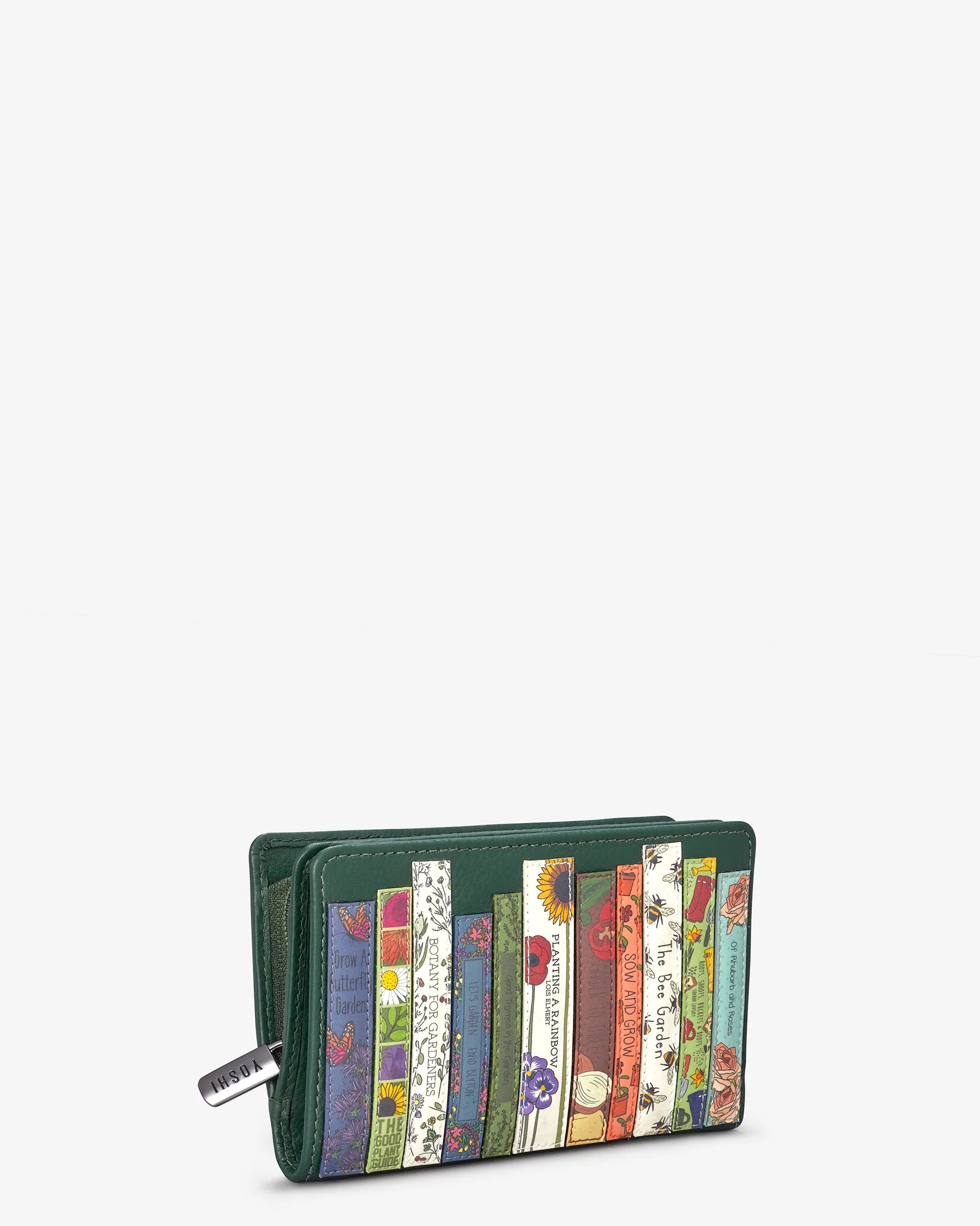 Green Fingers Bookworm Leather Oxford Purse