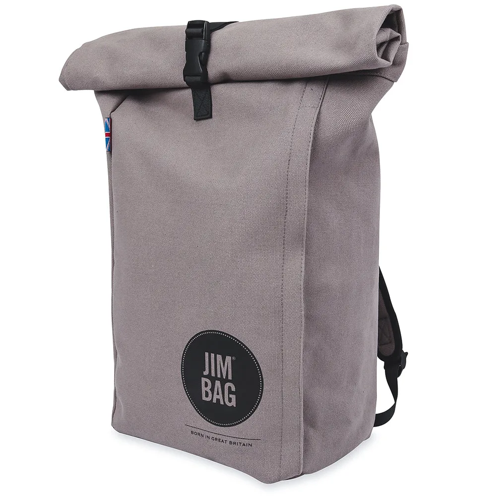 Grey Rolltop Bag