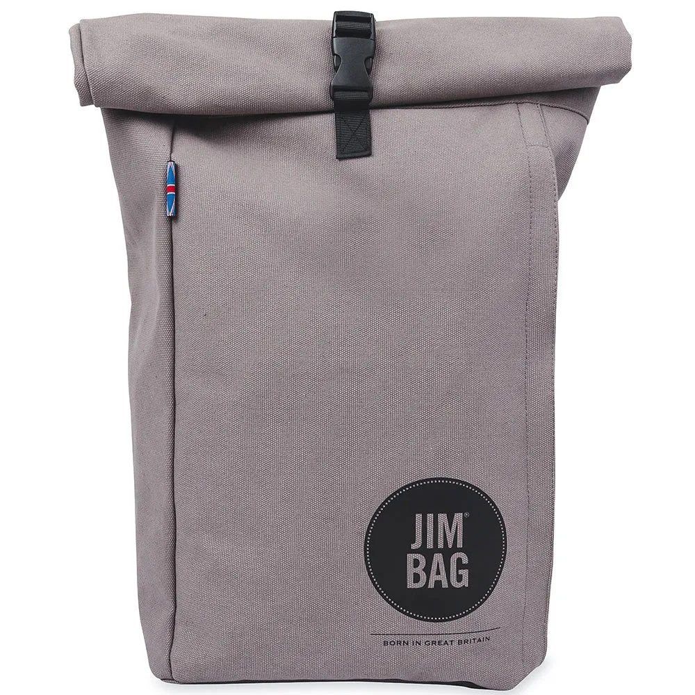 Grey Rolltop Bag