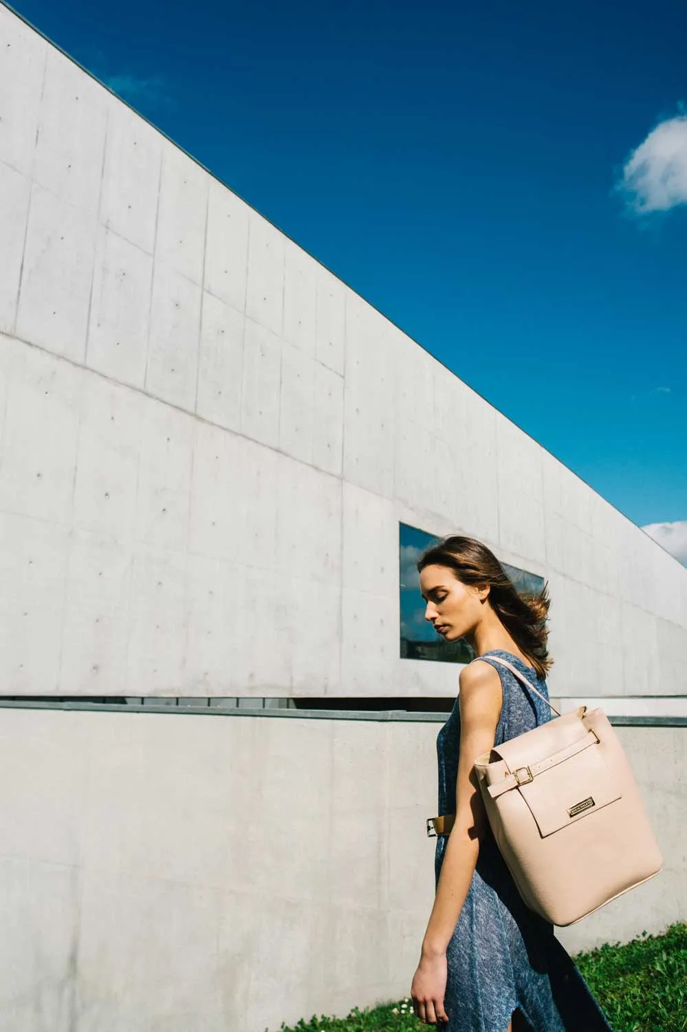 Handbag in Blush