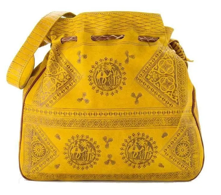 Heritage Tote - Bucket Bag - Yellow