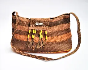 Hippie bag, Vintage leather bag