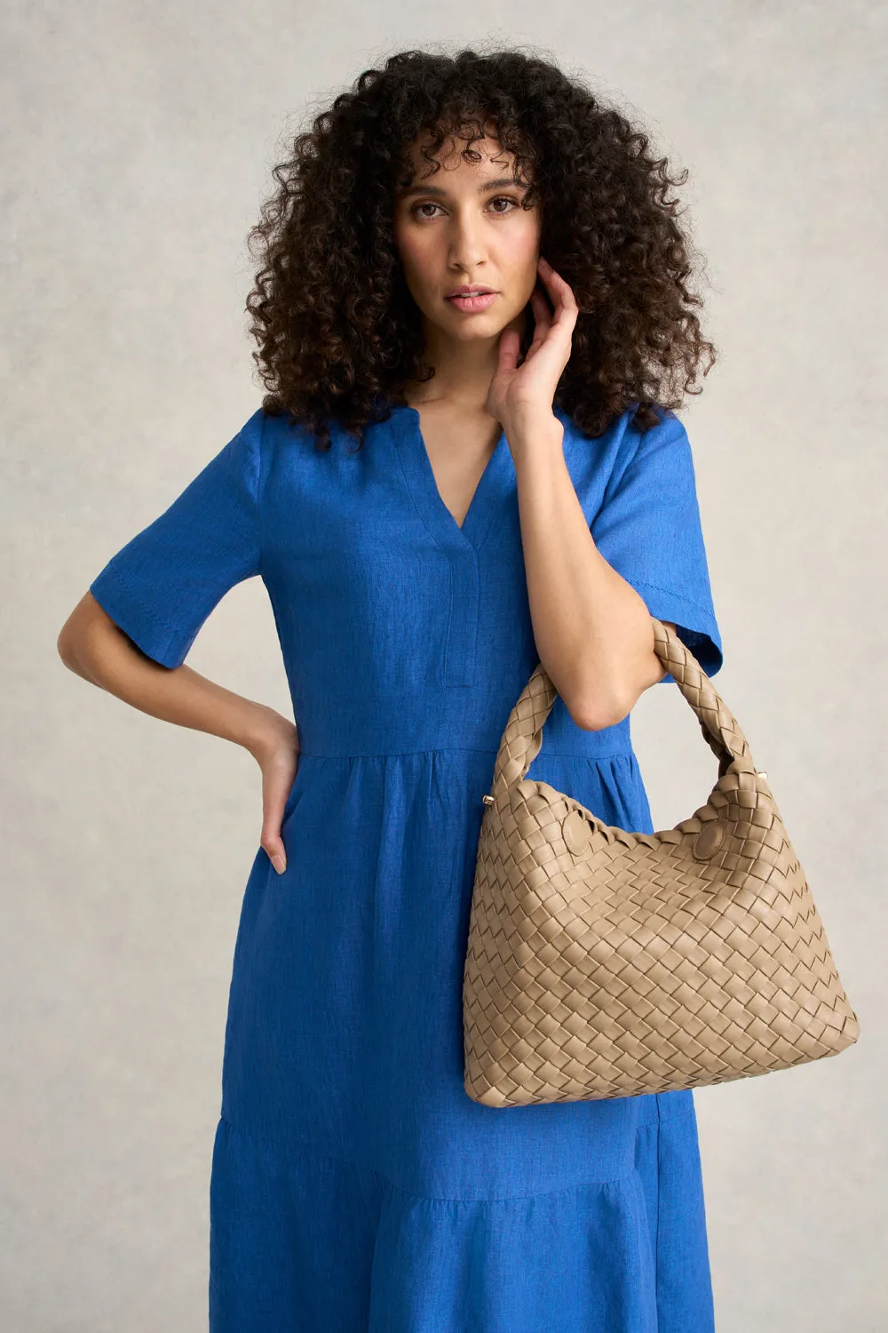 Kira Woven Handbag