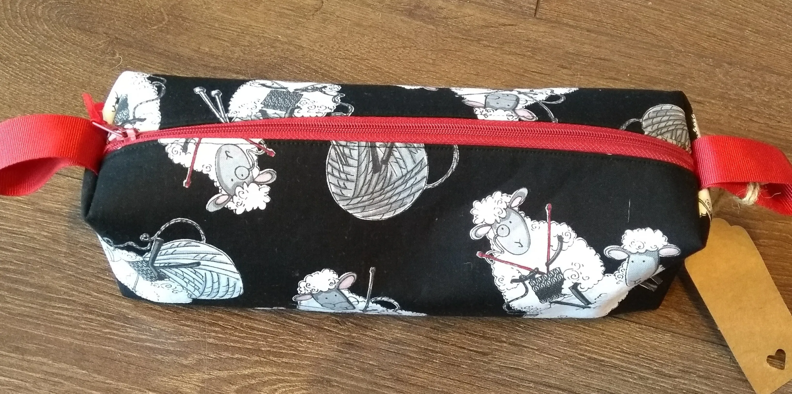 Knitting needle bag