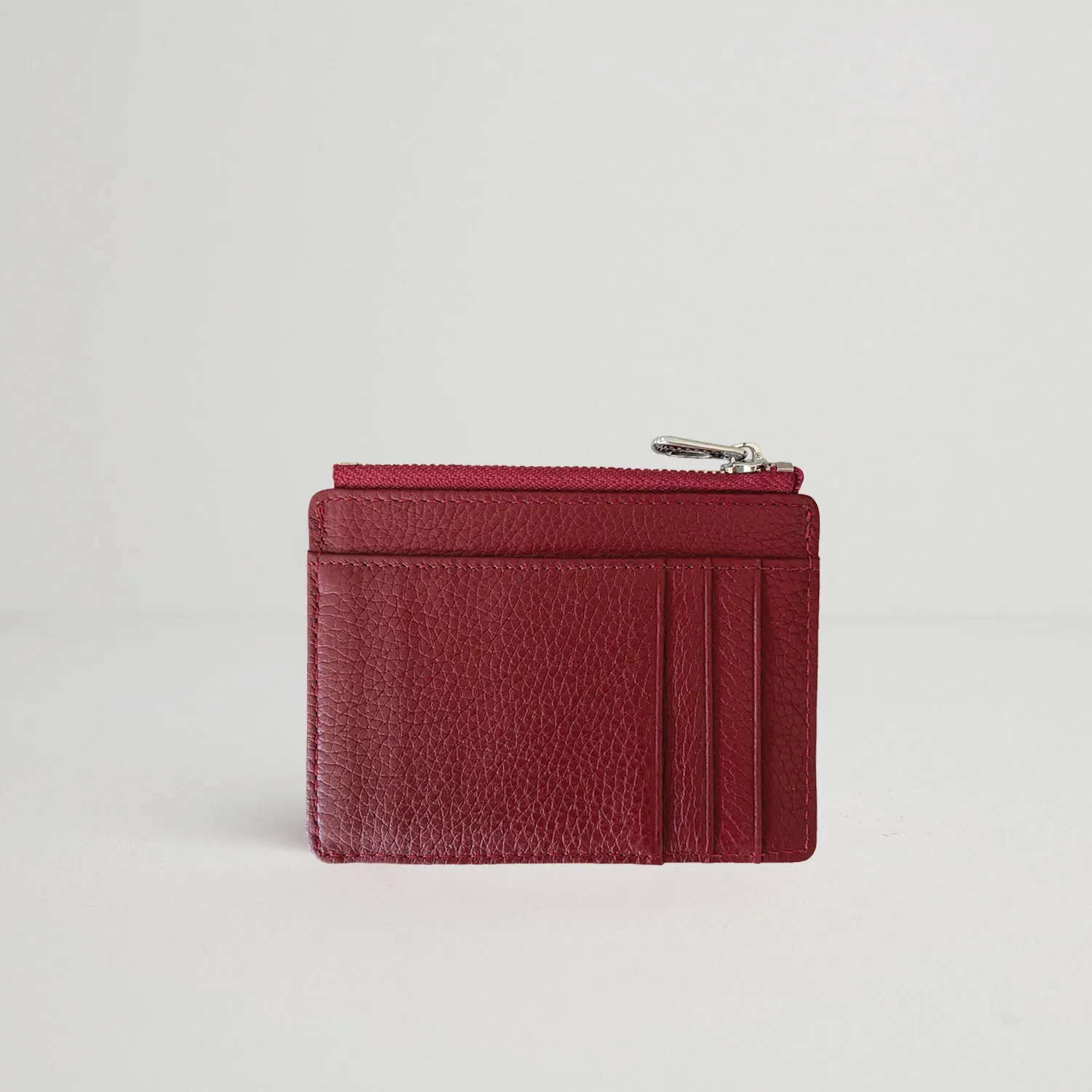 Leather Card Holder and Zip Purse