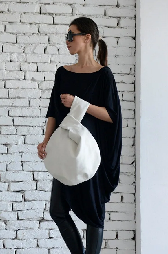 Leather Circle Bag