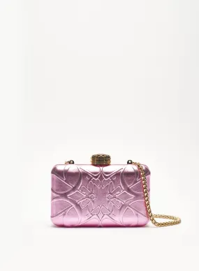 Leather Mordoré Clutch