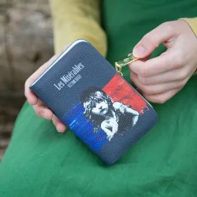 Les Miserables Book Zip Around Wallet Purse