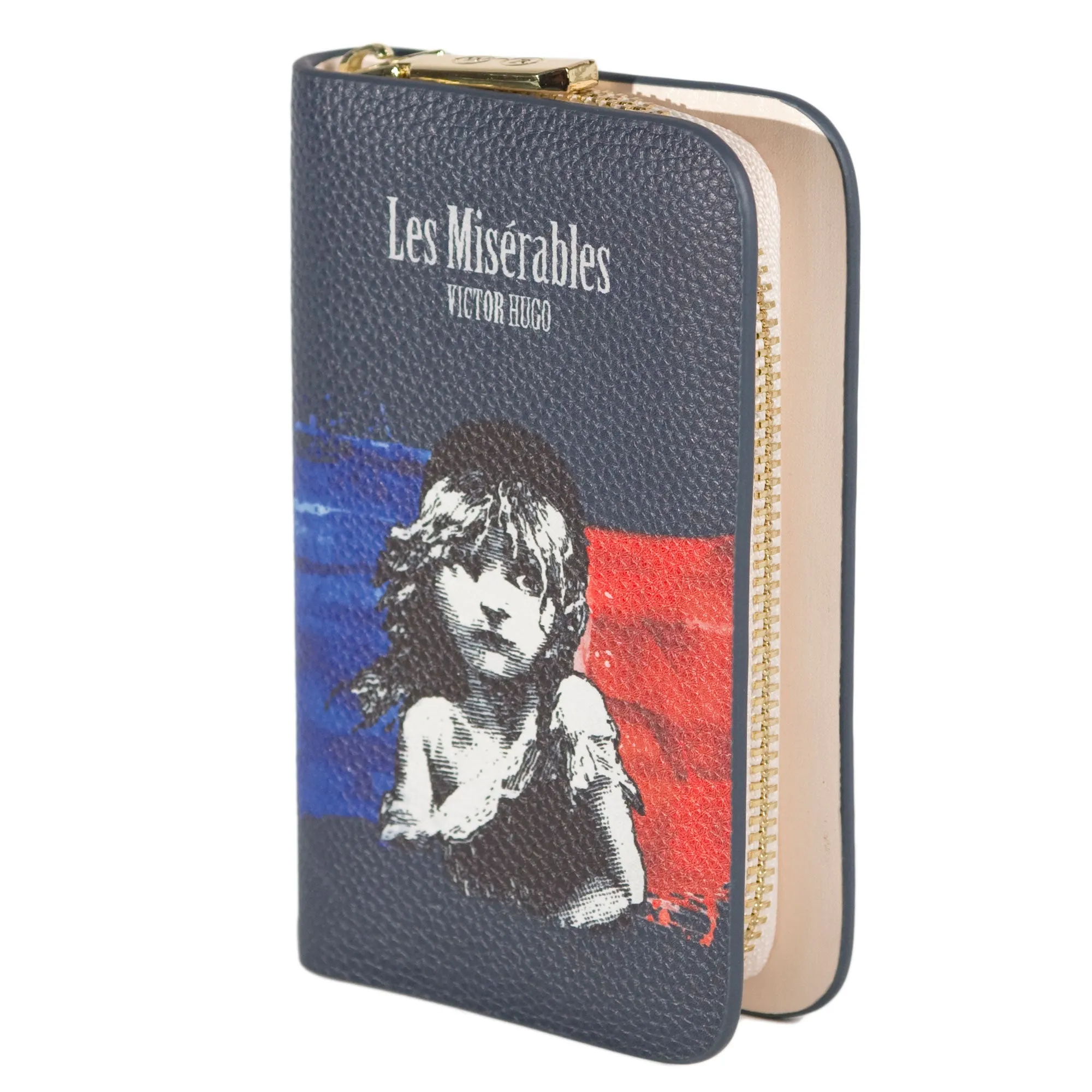 Les Miserables Book Zip Around Wallet Purse