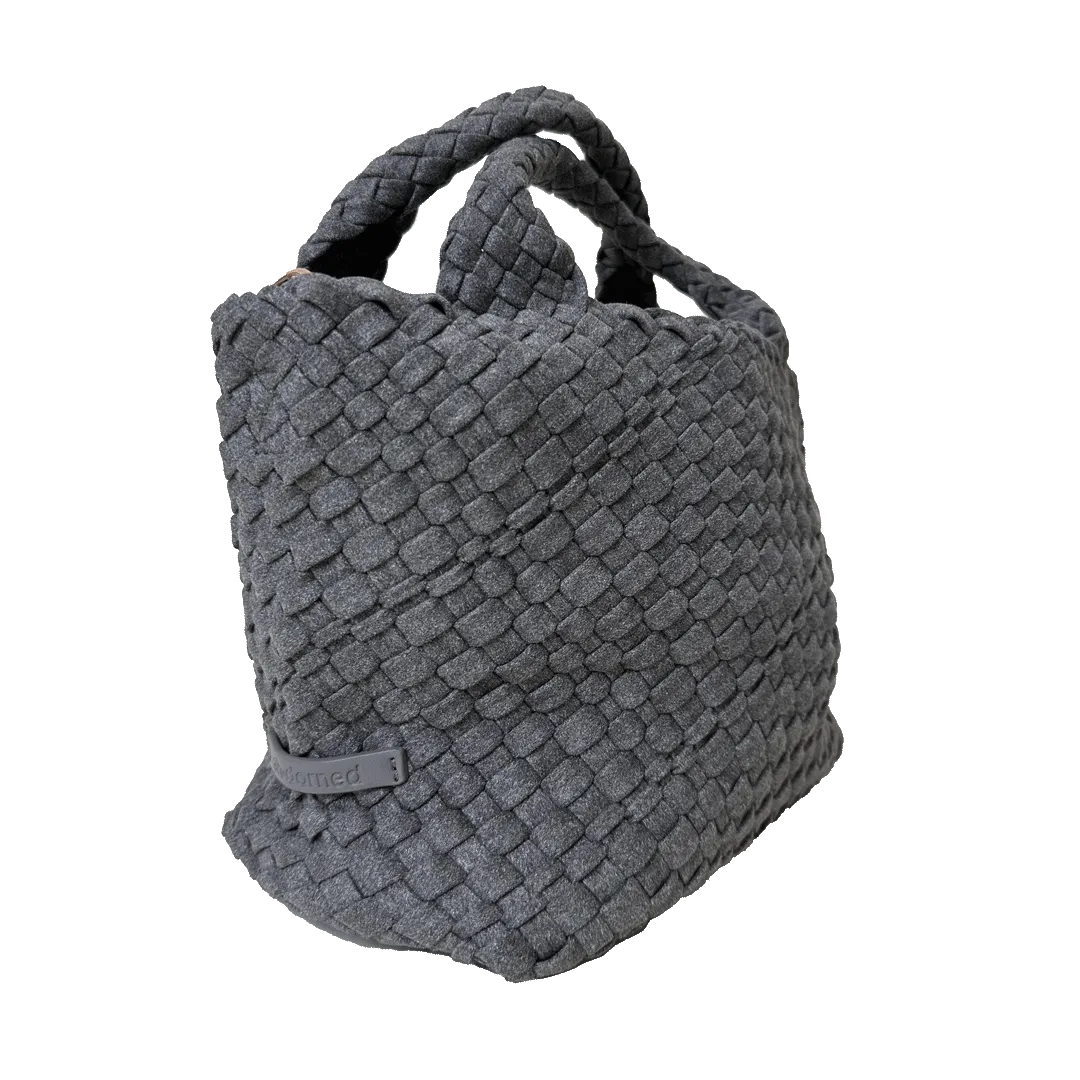 Linda Woven Velour Tote