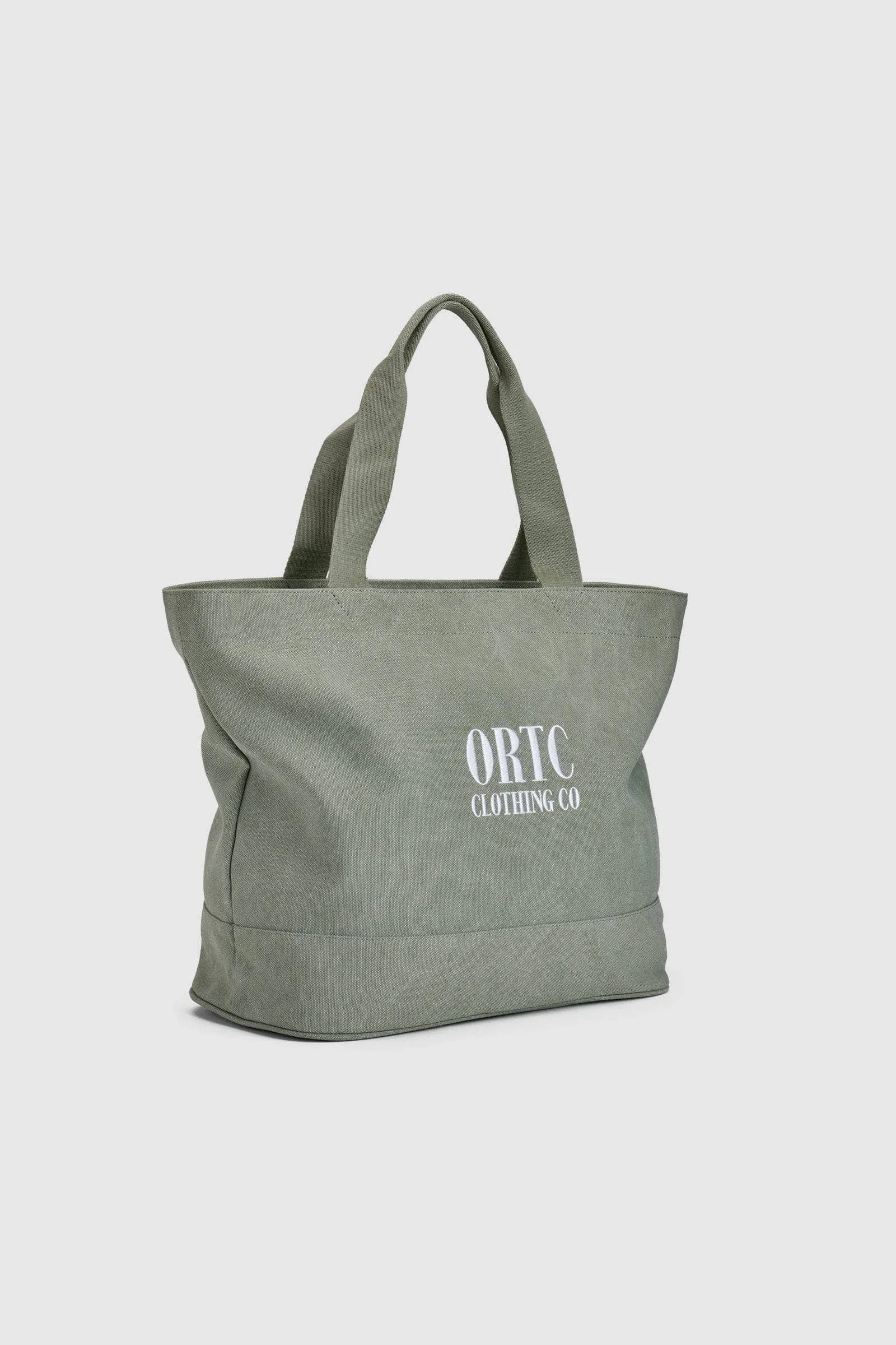 Logo Tote Olive