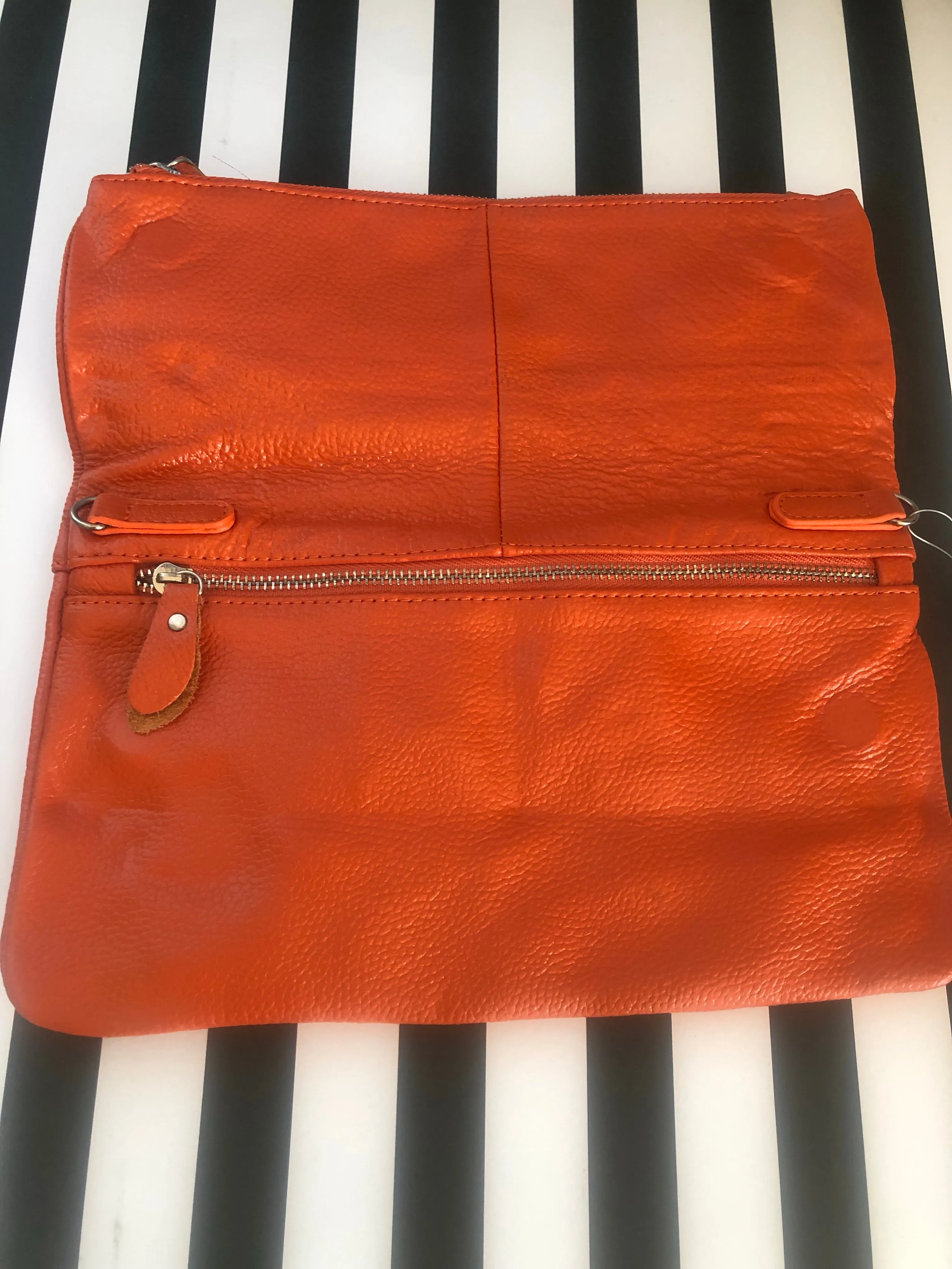 Luxe Leather Clutch Bag