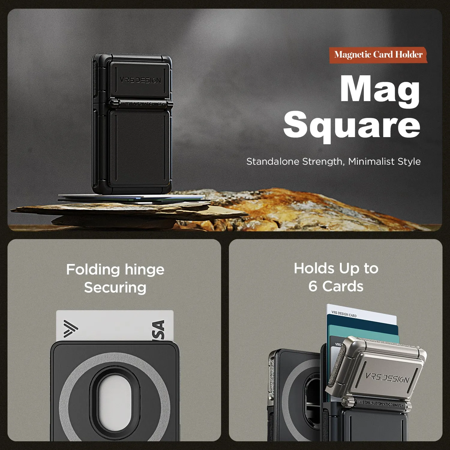 MagSquare iPhone Magnetic wallet