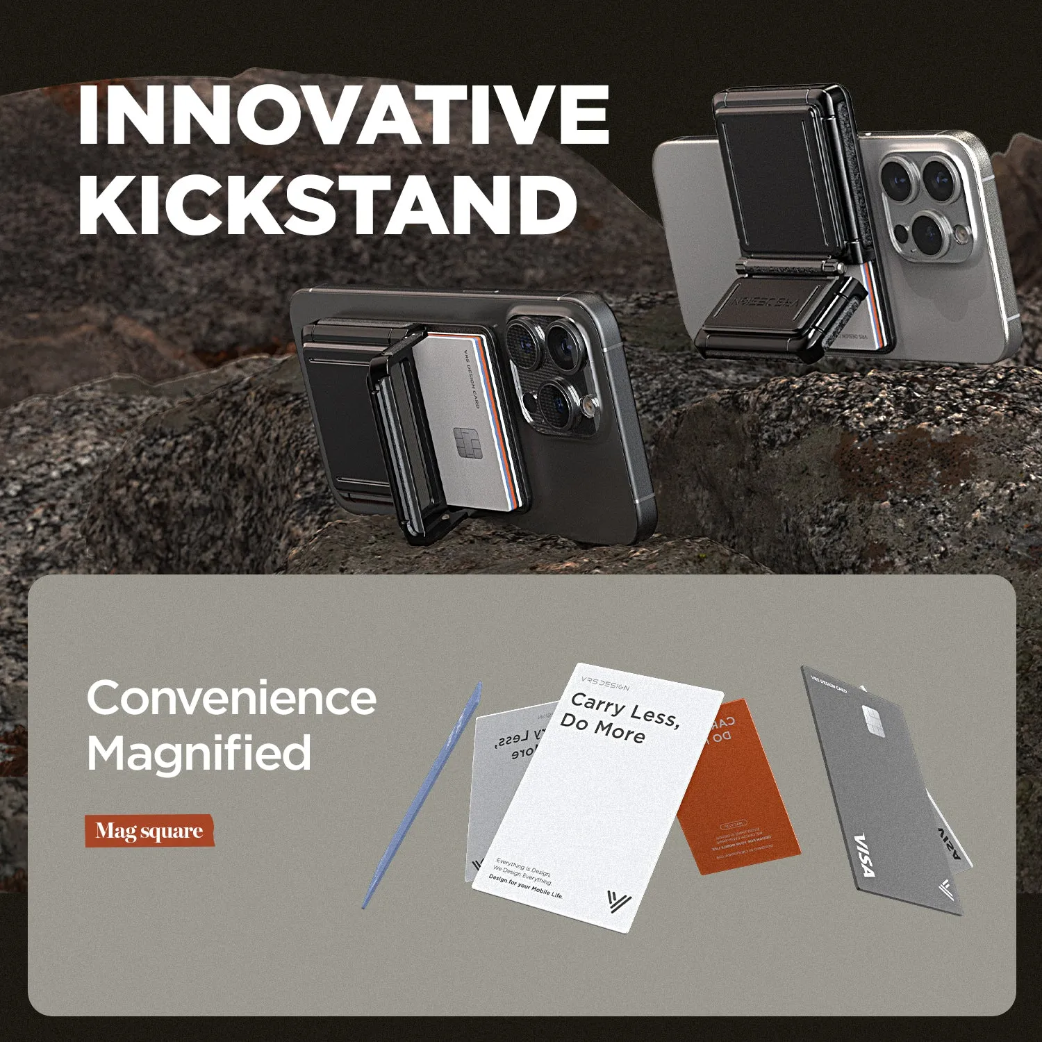 MagSquare iPhone Magnetic wallet