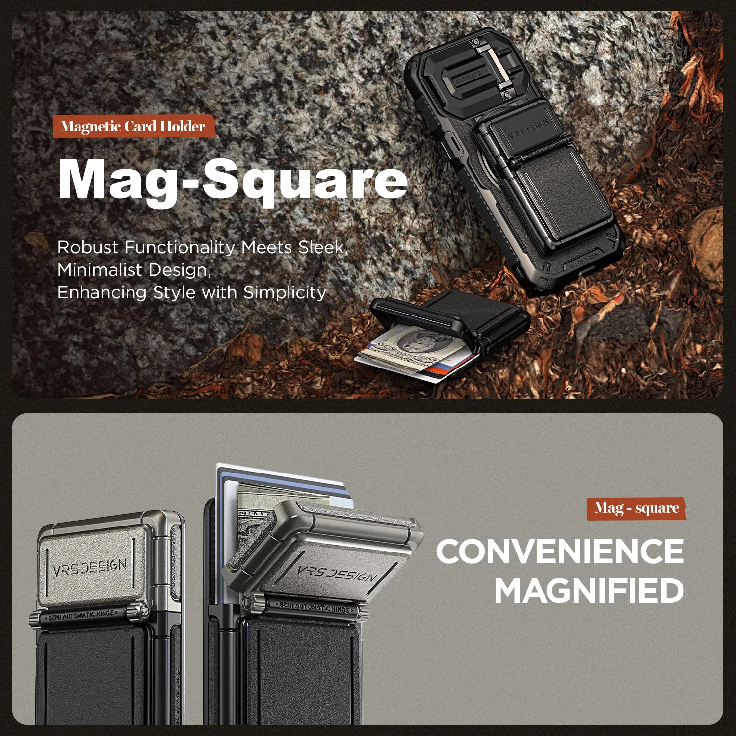 MagSquare iPhone Magnetic wallet