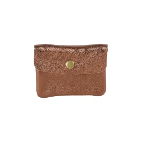 Maison Fanli Coin Purse Metallic Bronze