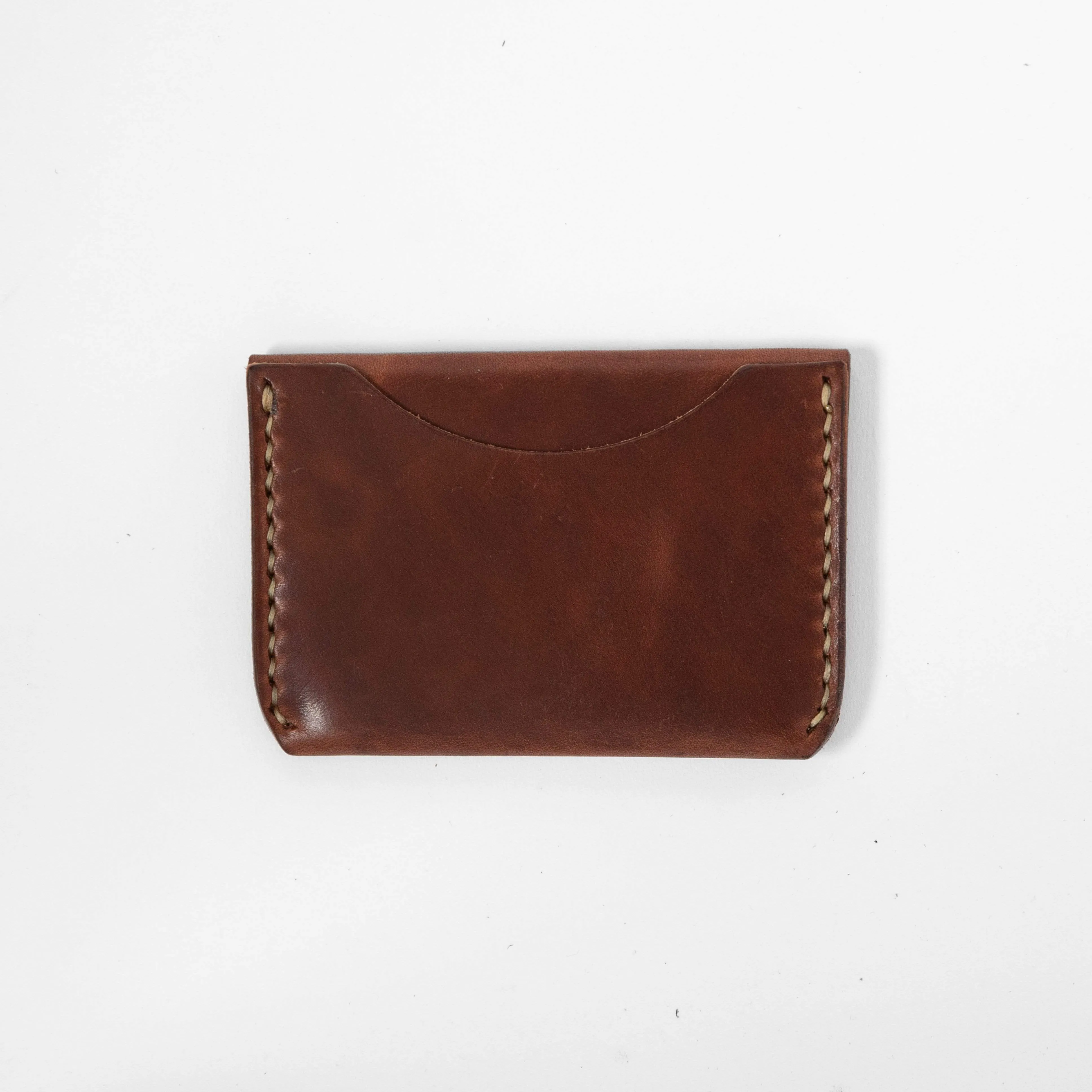 Medium Brown Flap Wallet