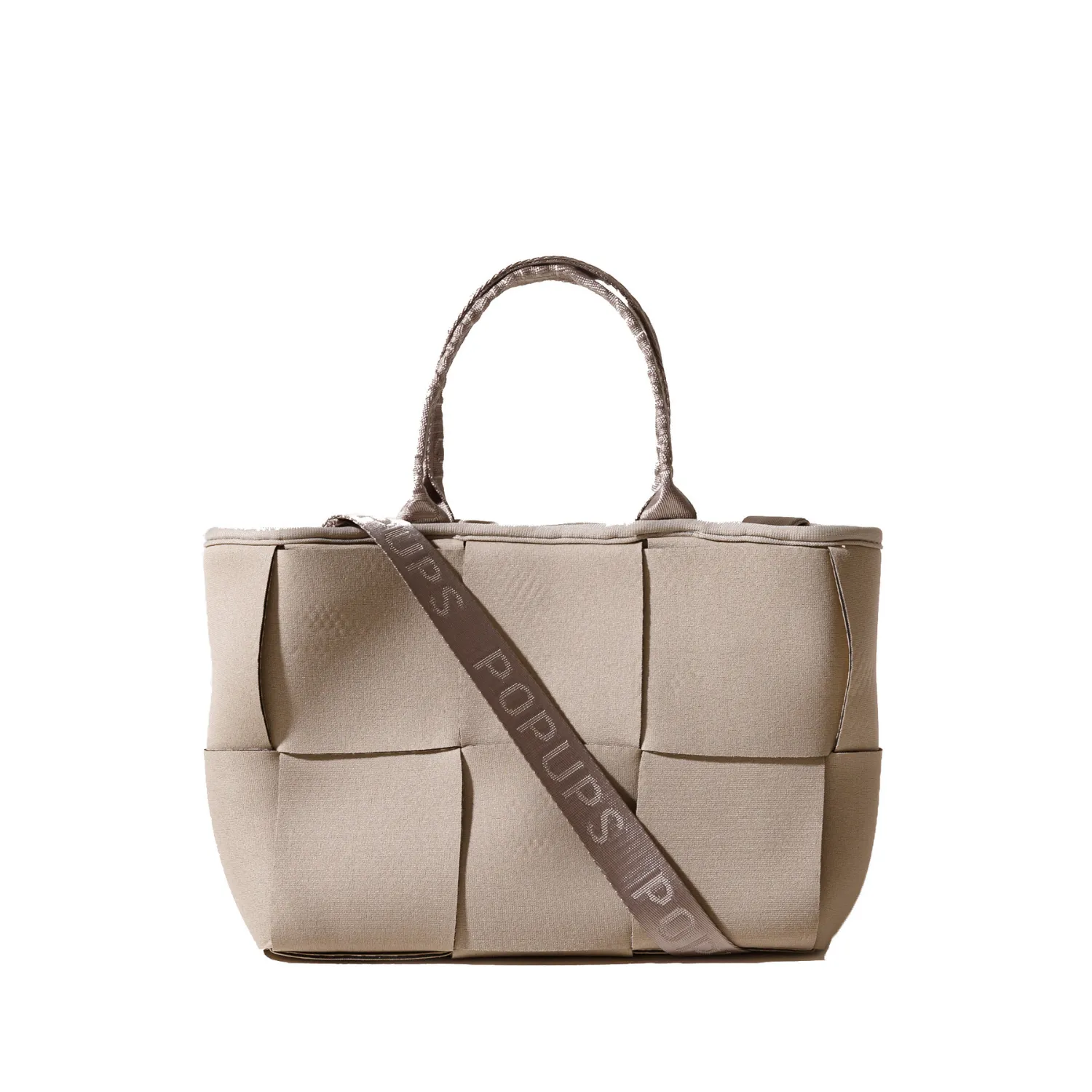 MINI ICON TOTE TAUPE