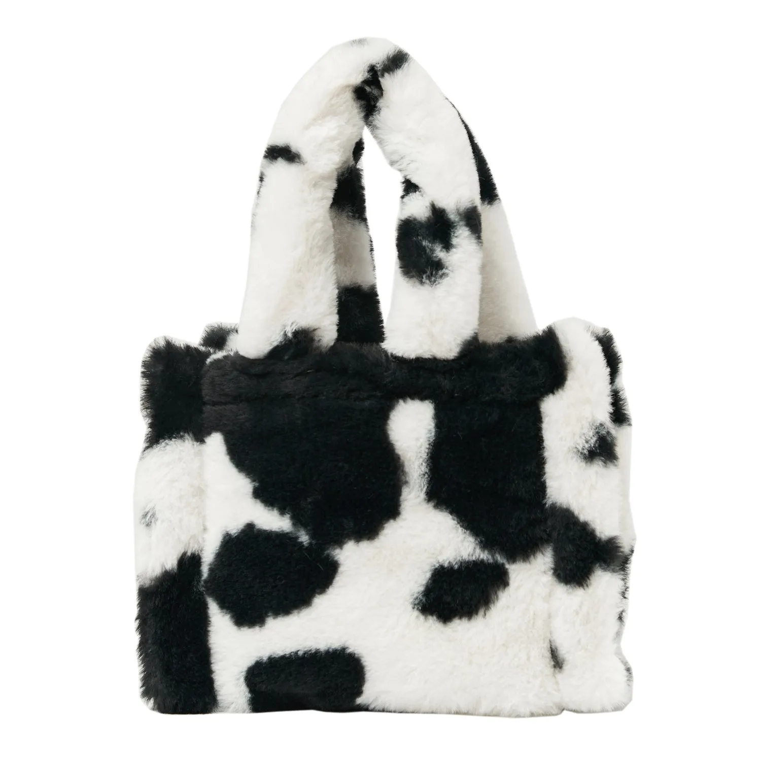 MINI TOTE - BLACK COW